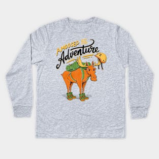 Amoosed by Adventure Kids Long Sleeve T-Shirt